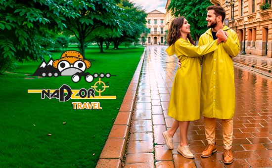 Дождь прогулке не помеха!