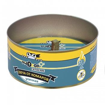 Свеча антимоскитная на эфирных маслах, 6 часов горения, Nadzor EXTREME