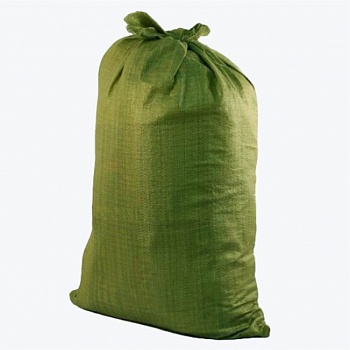 Мешок для строительного мусора, полипропилен, 55*105 см, зеленый, 1000 шт/уп.