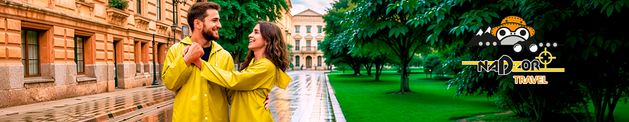 Дождь прогулке не помеха!